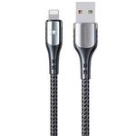 WK WDC-164i 6A 8 Pin Smart Power Off Charging Data Cable, Length: 1m