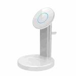 S36 3 in 1 15W Multifunctional Magnetic Wireless Charger for Mobile Phones / Apple Watches / AirPods (White)