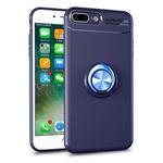 Metal Ring Holder 360 Degree Rotating TPU Case for iPhone 8 Plus & 7 Plus (Blue)