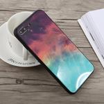 Fashion Pattern Glass Case For iPhone 8 Plus & 7 Plus(Colorful Starry Sky)