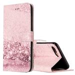 For iPhone 8 Plus & 7 Plus Rose Gold Pattern Horizontal Flip Leather Case with Holder & Card Slots & Wallet