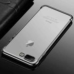 CAFELE For iPhone 8 Plus & 7 Plus Color Electroplating TPU Soft Protective Back Cover Case(Silver)