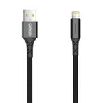 JOYROOM S-M364 1m Intelligent Poweroff 8 Pin Data Sync Charge Cable for iPhone, iPad(Black)