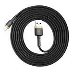 Baseus 1.5A 2m USB to 8 Pin High Density Nylon Weave USB Cable for iPhone, iPad