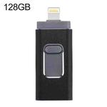 easyflash RQW-01B 3 in 1 USB 2.0 & 8 Pin & Micro USB 128GB Flash Drive(Black)