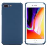 For iPhone 8 Plus & 7 Plus Dropproof Protective Soft TPU Back Case Cover(Blue)