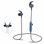 K04 Sports Sweatproof Magnetic Earbuds Wireless Bluetooth V4.2 Stereo Headset with Mic & TF Card Slot, For iPhone, Samsung, Huawei, Xiaomi, HTC and Other Smartphones (Blue)