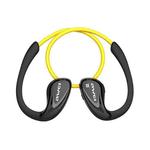 AWEI A880BL Waterproof Sports Bluetooth CSR4.1 Earphone Wireless Stereo Headset With NFC Function(Yellow)