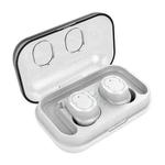 TWS-8 Touch Wireless Mini Waterproof 5.0 Bluetooth Earphone(White)