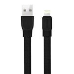 JOYROOM L127 1.2m 2.4A 8 Pin to USB Data Sync Charging Cable, For iPhone X, iPhone 8, iPhone 7 & 7 Plus, iPhone 6 & 6s, iPhone 6 Plus & 6s Plus, iPhone 5 & 5s & 5C, iPad Air, iPad mini(Black)