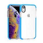 For iPhone X / XS Highly Transparent Soft TPU Case (Blue)