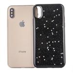 Epoxy Sky Pattern Soft Case For  iPhone XS Max  6.5 inch(Black Sequin)