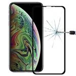 For iPhone 11 Pro Max / XS Max 9H  10D Full Screen Tempered Glass Screen Protector (Black)