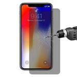 For iPhone XS Max ENKAY Hat-Prince 0.26mm 9H 2.5D Privacy Anti-glare Tempered Glass Film