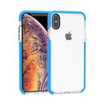 Basketball Texture Anti-collision TPU Case for  iPhone XS Max(Blue)