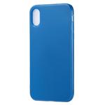 Candy Color TPU Case for iPhone XS Max(Dark Blue)