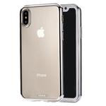 Ultra-thin Electroplating TPU Protective Case for  iPhone XS Max(Silver)