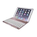For iPad Pro 9.7 inch Aluminium Alloy Wireless Bluetooth 4.0 Backlight Keyboard(Rose Gold)