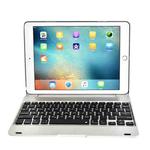 For iPad Pro 9.7 inch / iPAD Air 2 Horizontal Flip Tablet Case + Bluetooth Keyboard(Silver)