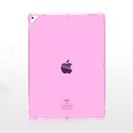 Highly Transparent TPU Full Thicken Corners Shockproof Protective Case for iPad Pro 12.9 (2017) & (2015) (Pink)