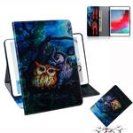 Oil Owl Pattern Horizontal Flip Leather Case for iPad Mini (2019) / 4 / 3 / 2 / 1, with Holder & Card Slot & Wallet