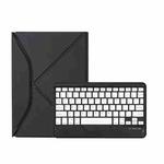 Z11B Pen Slot Bluetooth Keyboard Leather Tablet Case For iPad Pro 11 2021/2020/2018 (Black)