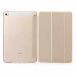 Pure Color Merge Horizontal Flip Leather Case for iPad Mini (2019) / iPad Mini 4, with Holder (Gold)