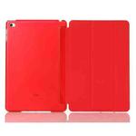 Pure Color Merge Horizontal Flip Leather Case for iPad Mini (2019) / iPad Mini 4, with Holder (Red)