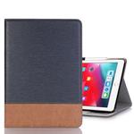 Cross Texture Horizontal Flip PU Leather Case for iPad Pro 11 inch (2018), with Holder & Card Slots & Wallet(Dark Blue)