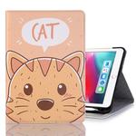 Cat Pattern Horizontal Flip Leather Case for iPad Pro 11 inch (2018),with Card Slots & Holder & Wallet & Photo Frame & Pen slot