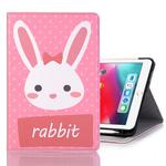 Rabbit Pattern Horizontal Flip Leather Case for iPad Pro 11 inch (2018),with Card Slots & Holder & Wallet & Photo Frame & Pen slot