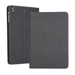 Universal Voltage Craft Cloth TPU Protective Case for iPad Mini 1 / 2 / 3, with Holder (Black)