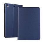 Universal Spring Texture TPU Protective Case for iPad Mini 1 / 2 / 3, with Holder (Dark Blue)