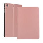 Universal Spring Texture TPU Protective Case for iPad Mini 1 / 2 / 3, with Holder (Rose Gold)