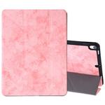 Silk Texture Horizontal Flip Leather Case for iPad Air 2019 / Pro 10.5 inch, with Three-folding Holder & Sleep / Wake-up Function(Pink)