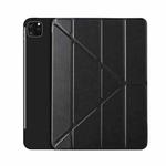 Horizontal Flip Ultra-thin Magnetic PU Leather Case for iPad Pro 11 inch 2018/2020/2021, with  Sleep / Wake-up Function(Black)