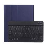 A11B 2020 Ultra-thin ABS Detachable Bluetooth Keyboard Tablet Case for iPad Pro 11 inch (2020), with Pen Slot & Holder (Dark Blue)