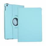 For iPad 10.2 / iPad Air 2019 10.5 / iPad 10.2 2020 Litchi Texture Horizontal Flip 360 Degrees Rotation Leather Case(Sky Blue)