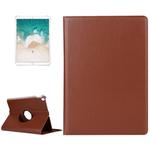 Litchi Texture 360 Degree Spin Multi-function Horizontal Flip Leather Protective Case with Holder for iPad Pro 10.5 inch / iPad Air (2019) (Brown)