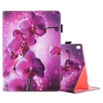 For iPad Pro 10.5 inch Flower Pattern Horizontal Flip Leather Case with 3 Gears Holder & Card Slots