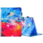 For iPad Pro 10.5 inch Starry Sky Print Horizontal Flip PU Leather Protective Case with Holder & Card Slots & Photo Frame