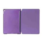Pure Color Merge Horizontal Flip Leather Case for iPad Pro 10.5 Inch / iPad Air (2019), with Holder (Purple)