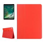 For iPad Pro 10.5 inch Litchi Texture 2-fold Horizontal Flip Leather Case with Holder(Red)
