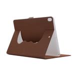 Cloth Texture Horizontal Flip Solid Color Leather Case with 360 Degrees Rotation Holder for iPad Pro 10.5 inch(Brown)