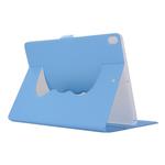 Horizontal Flip Solid Color Elastic Force Leather Case with 360 Degrees Rotation Holder for iPad Pro 10.5 inch (Blue)