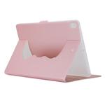 Horizontal Flip Solid Color Elastic Force Leather Case with 360 Degrees Rotation Holder for iPad Pro 10.5 inch (Rose Gold)