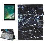For iPad Pro 10.5 inch Black Marble Pattern Horizontal Flip Leather Protective Case with Holder & Card Slots & Wallet & Pen Slot &Sleep / Wake-up