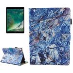 For iPad Pro 10.5 inch Blue Marble Pattern Horizontal Flip Leather Protective Case with Holder & Card Slots & Wallet & Pen Slot &Sleep / Wake-up