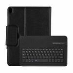 IP105 For iPad Pro 10.5 inch Detachable Bluetooth Keyboard + Litchi Texture Horizontal Flip Leather Tablet Case with Holder(Black)