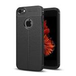 For iPhone 5 & 5s & SE TPU Shockproof Protective Back Cover Case (Black)